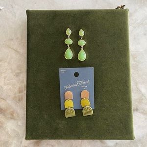 Fun tier drop earrings